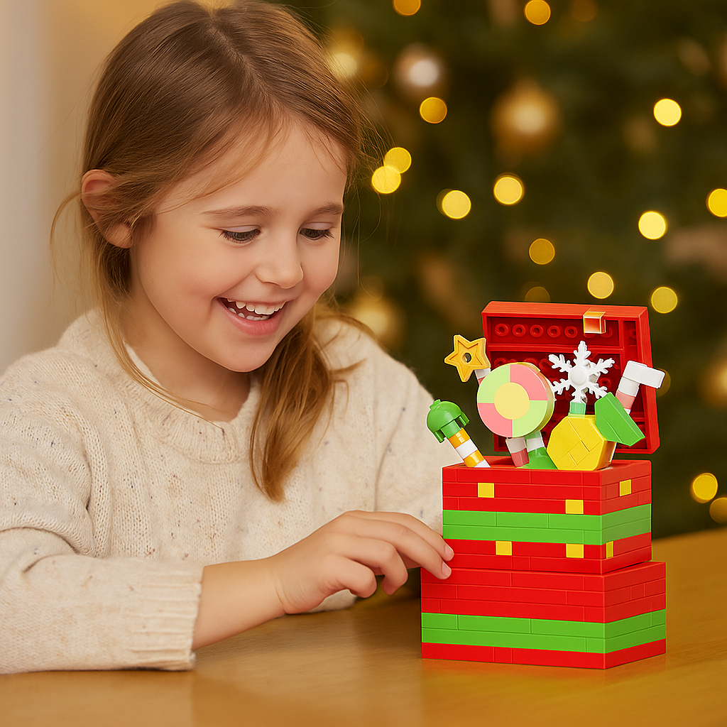 Figurines de Noël créatives en briques – amusement pour toute la famille