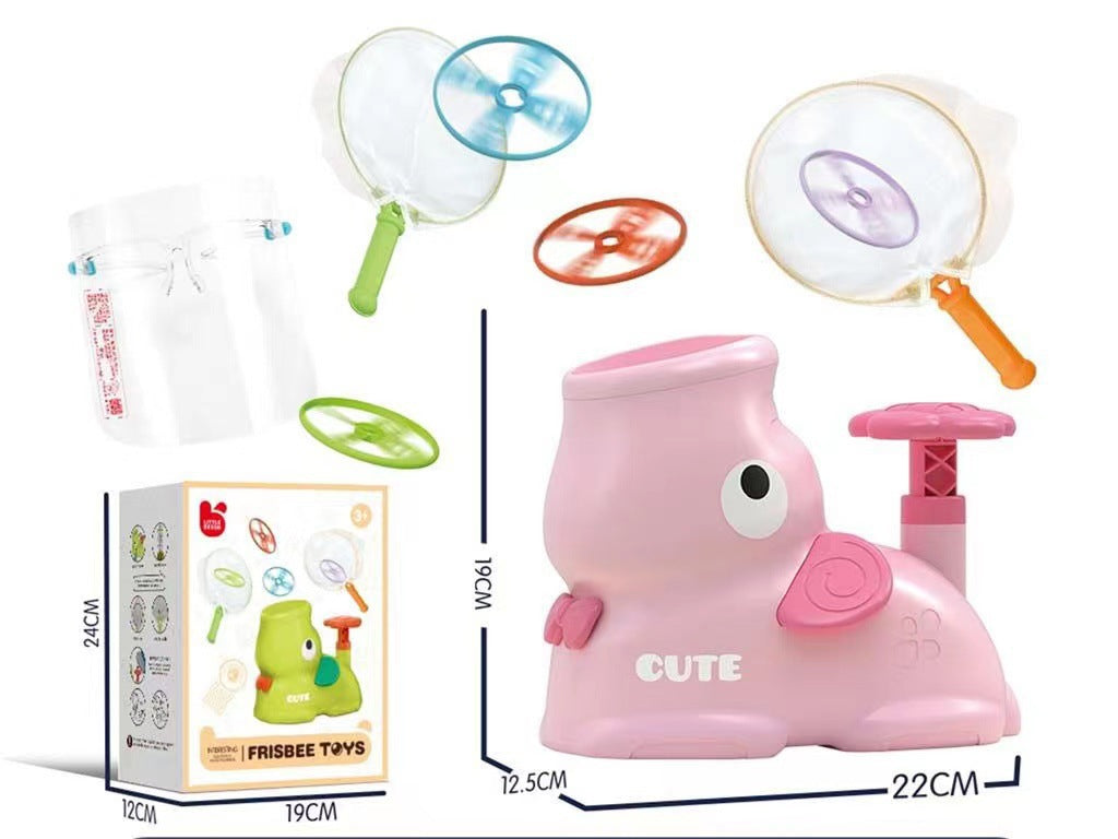 Jeu de frisbee à filet