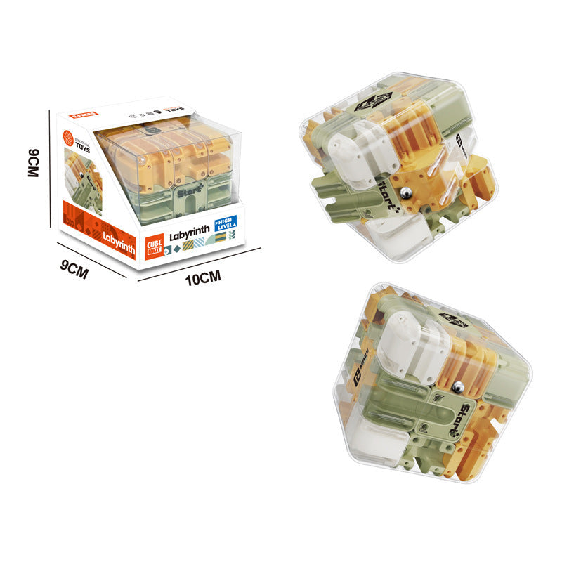 3D labyrinthe puzzle cube