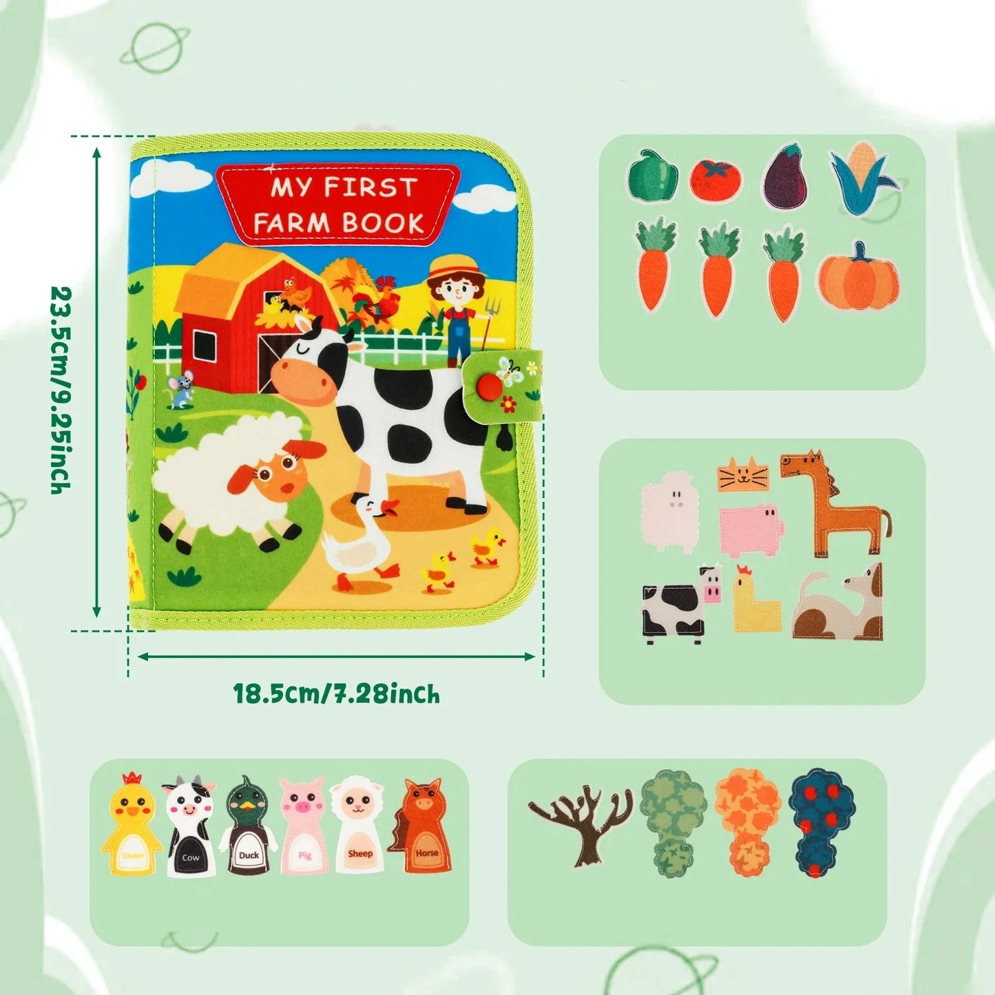 Livre d’Histoires Éducatif de la Ferme Montessori
