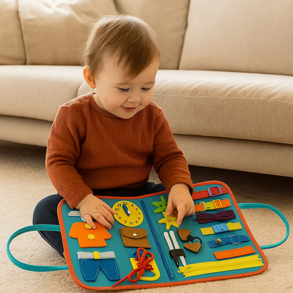 Tableau d' activités montessori pour les tout-petits