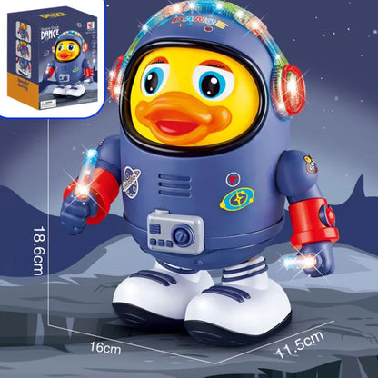 Canard astronaute dansant