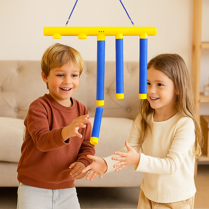 Bâtonnets tombants – jeu de réaction pour enfants