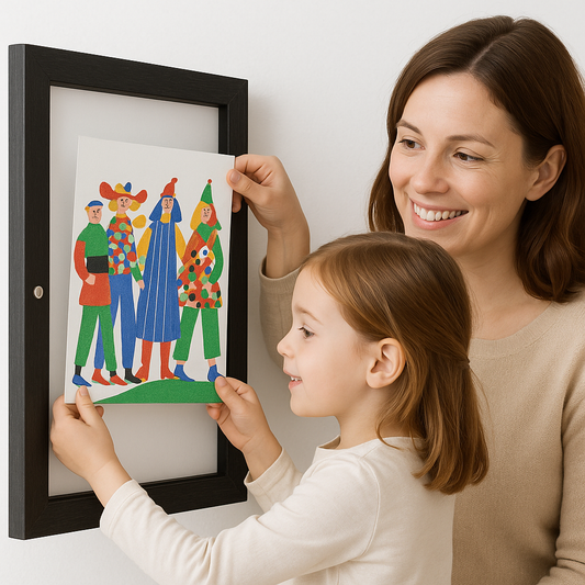 Cadre Photo - Peut Contenir Jusqu' à 150 Dessins