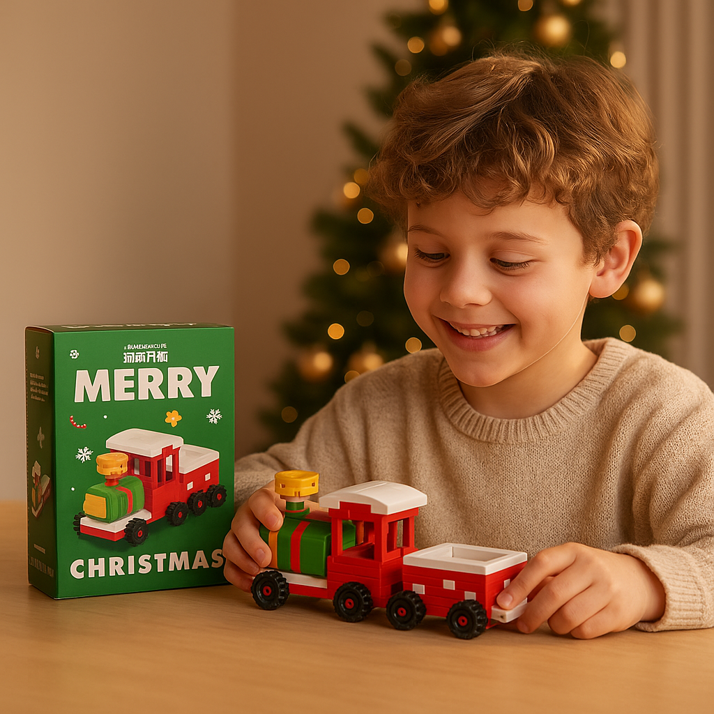 Figurines de Noël créatives en briques – amusement pour toute la famille