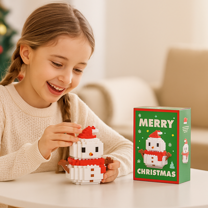Figurines de Noël créatives en briques – amusement pour toute la famille
