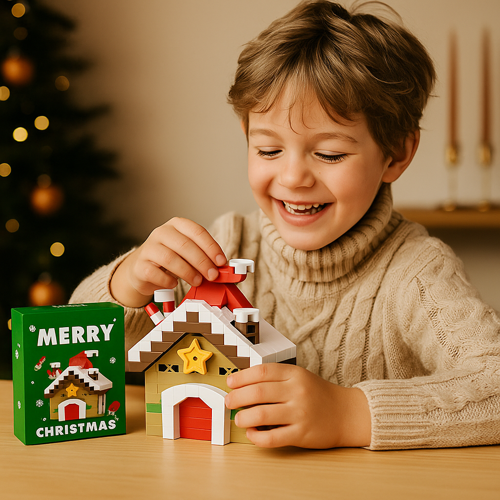 Figurines de Noël créatives en briques – amusement pour toute la famille