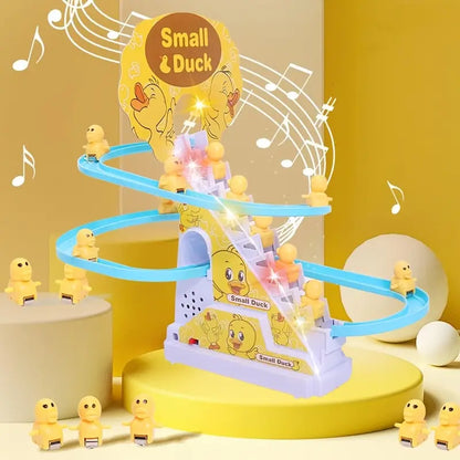 Jouet toboggan à canards