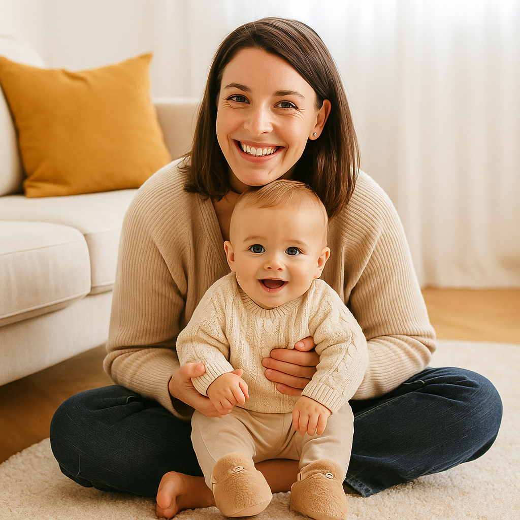 Chaussons-chaussettes doux pour bébés