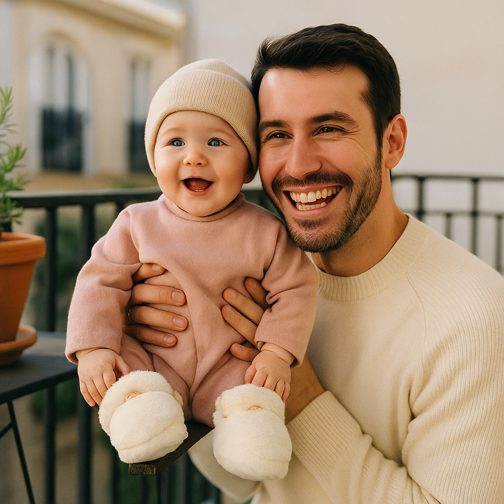 Chaussons-chaussettes doux pour bébés