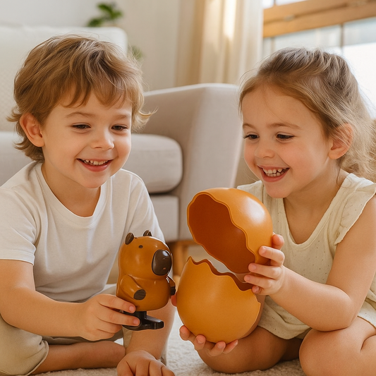 Jouet œuf surprise avec animal à éclore pour enfants