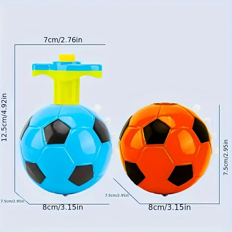 Toupie football lumineuse LED