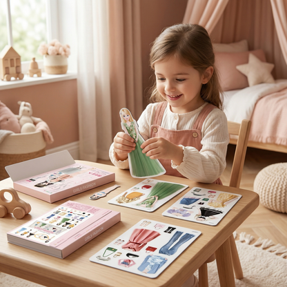 Ensemble de jeu de mode magnétique pour enfants