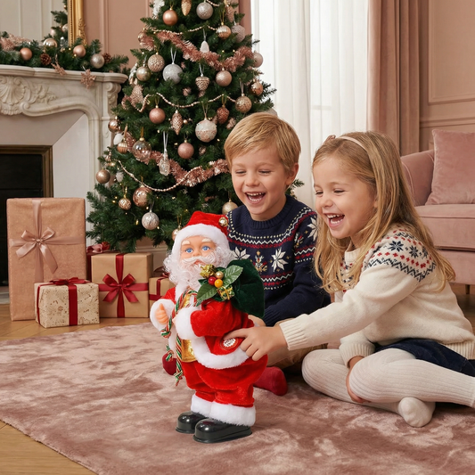 Jouet pour enfants père noël dansant