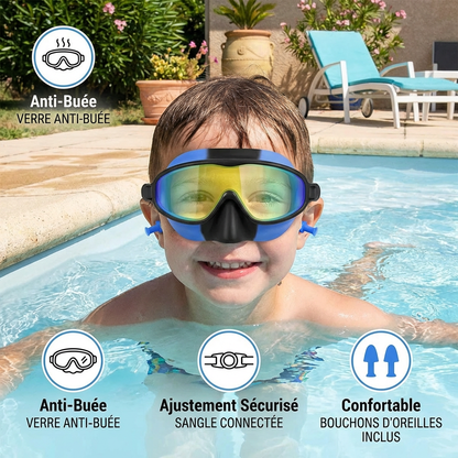 Lunettes de Natation Pratiques pour Enfants – Anti-Buée, Ajustement Sécurisé et Confort Optimal