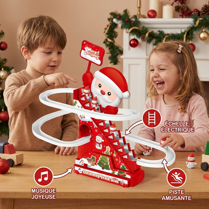 Montagne russe du Père Noël amusante