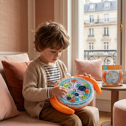Roue labyrinthe 3D – Jeu d’adresse et d’apprentissage