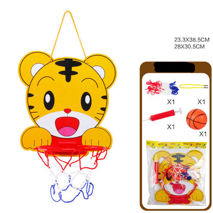 Adorable ensemble de basketball animal pour enfants