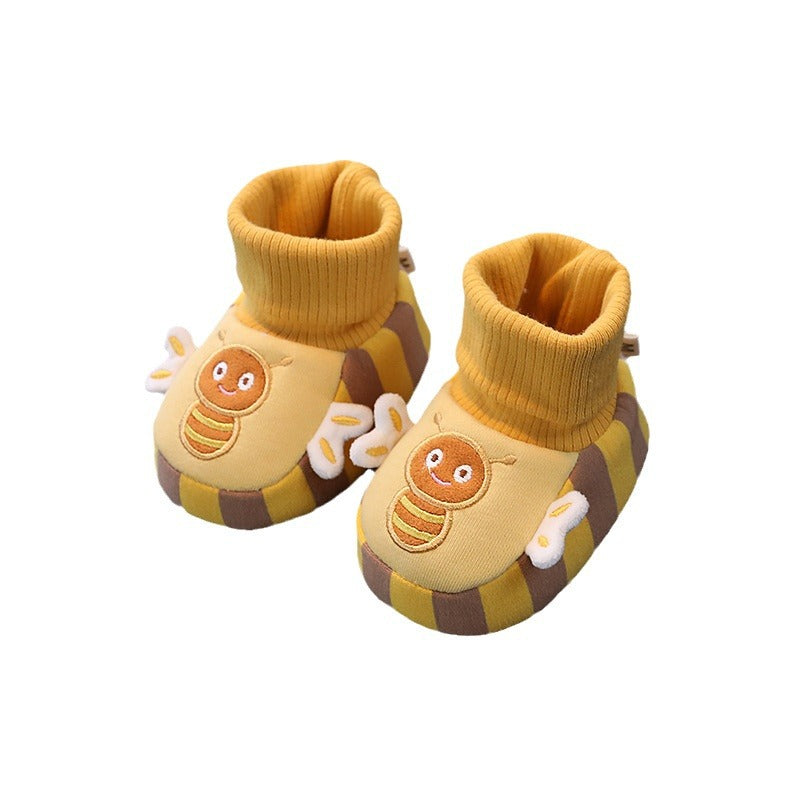 Chaussons-Bas Bébé Tout Doux – Chauds, Antidérapants & Confortables