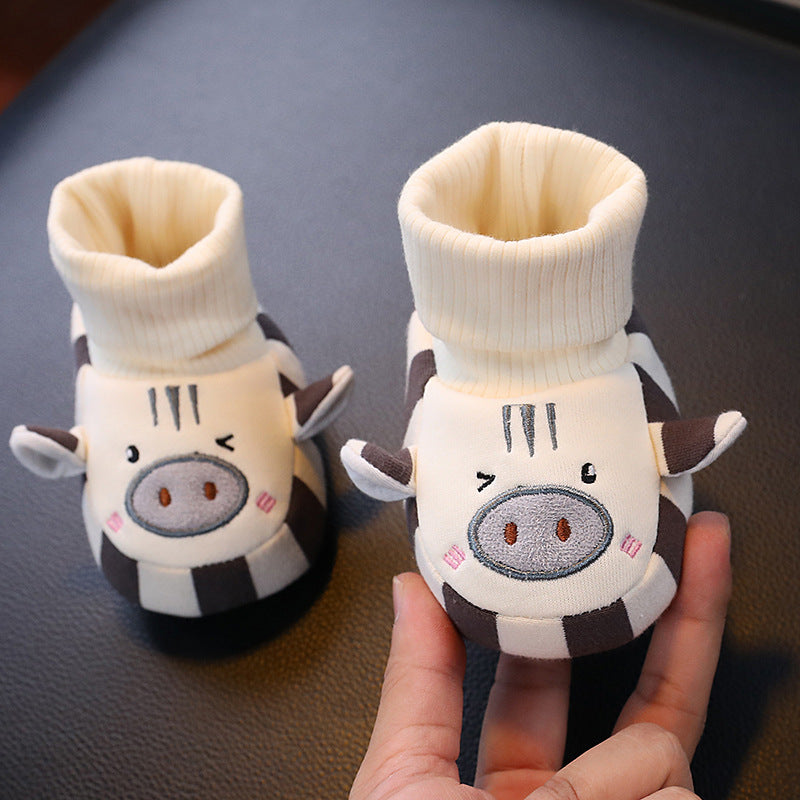 Chaussons-Bas Bébé Tout Doux – Chauds, Antidérapants & Confortables