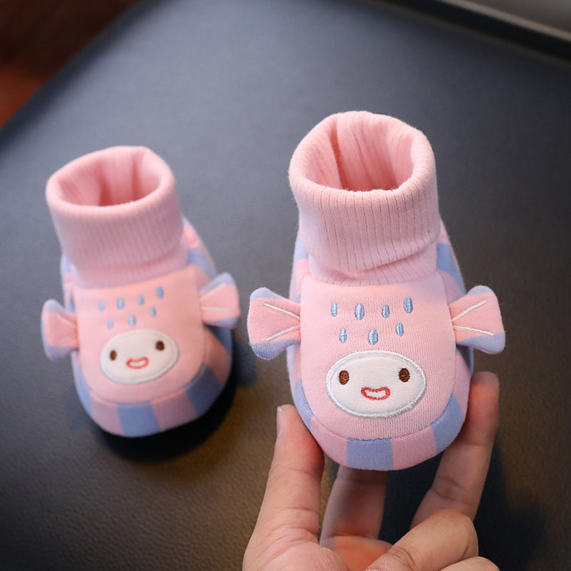 Chaussons-Bas Bébé Tout Doux – Chauds, Antidérapants & Confortables