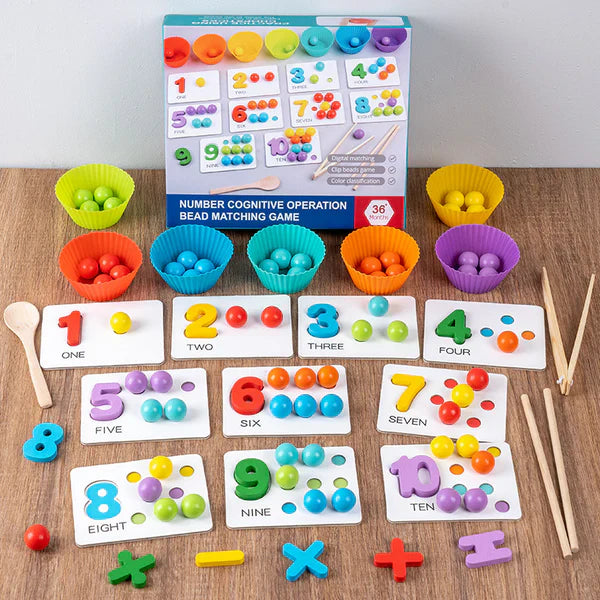 Puzzle mathématique Montessori pour enfants