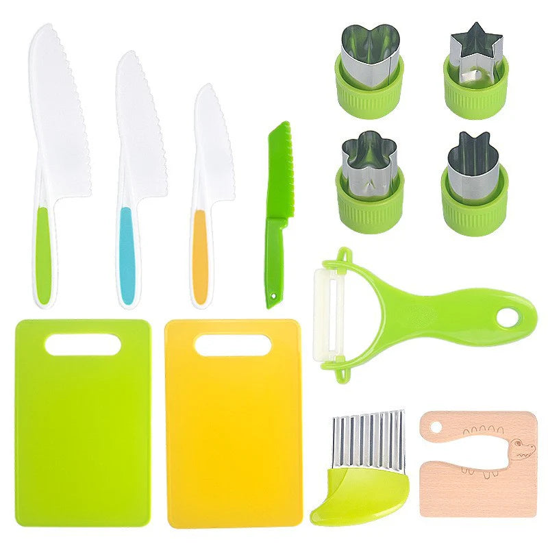 Set de Cuisine Sûr - pour les Petits Cuisiniers Gourmets