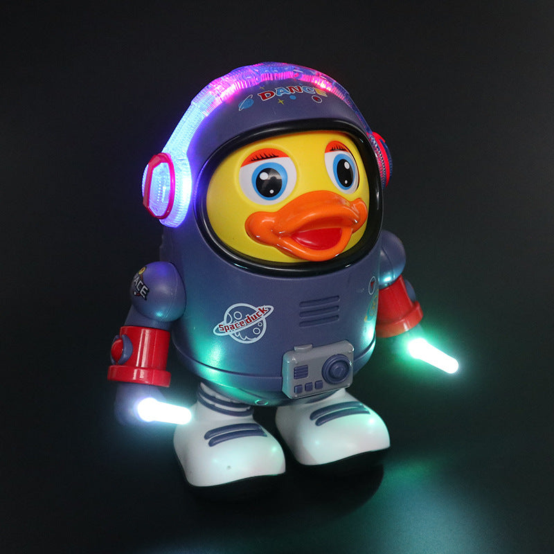 Canard astronaute dansant