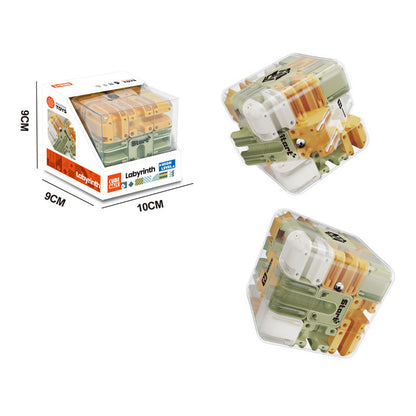 3D labyrinthe puzzle cube