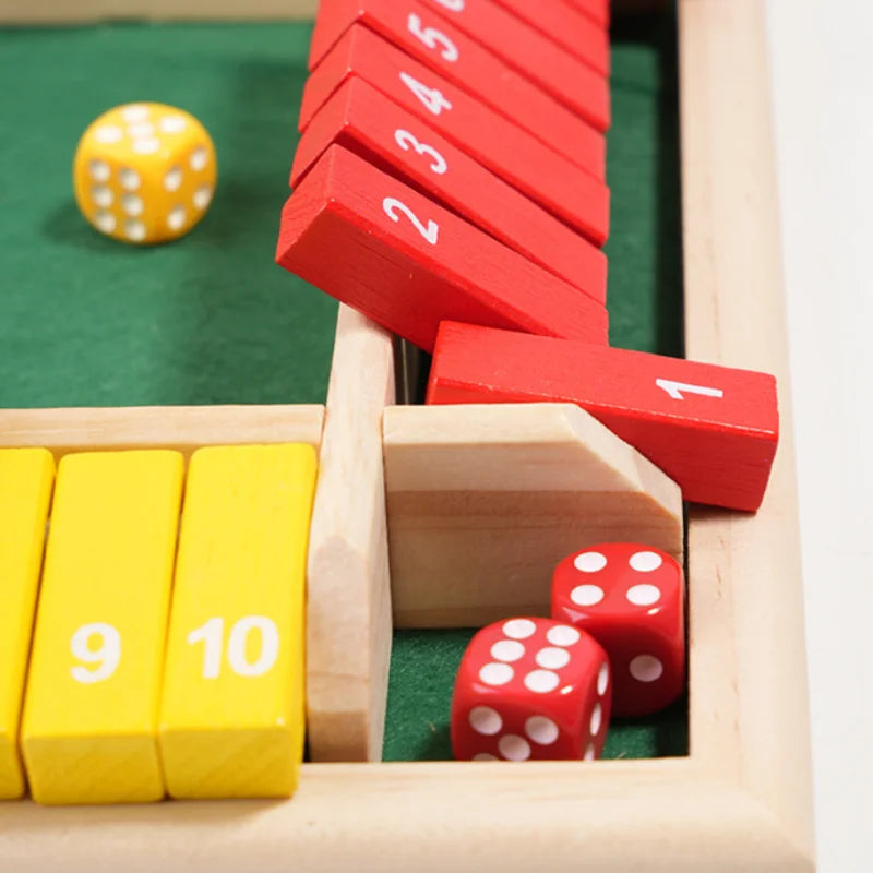 Jeu familial Shut The Box – Ensemble 4 joueurs