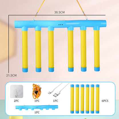 Bâtonnets tombants – jeu de réaction pour enfants