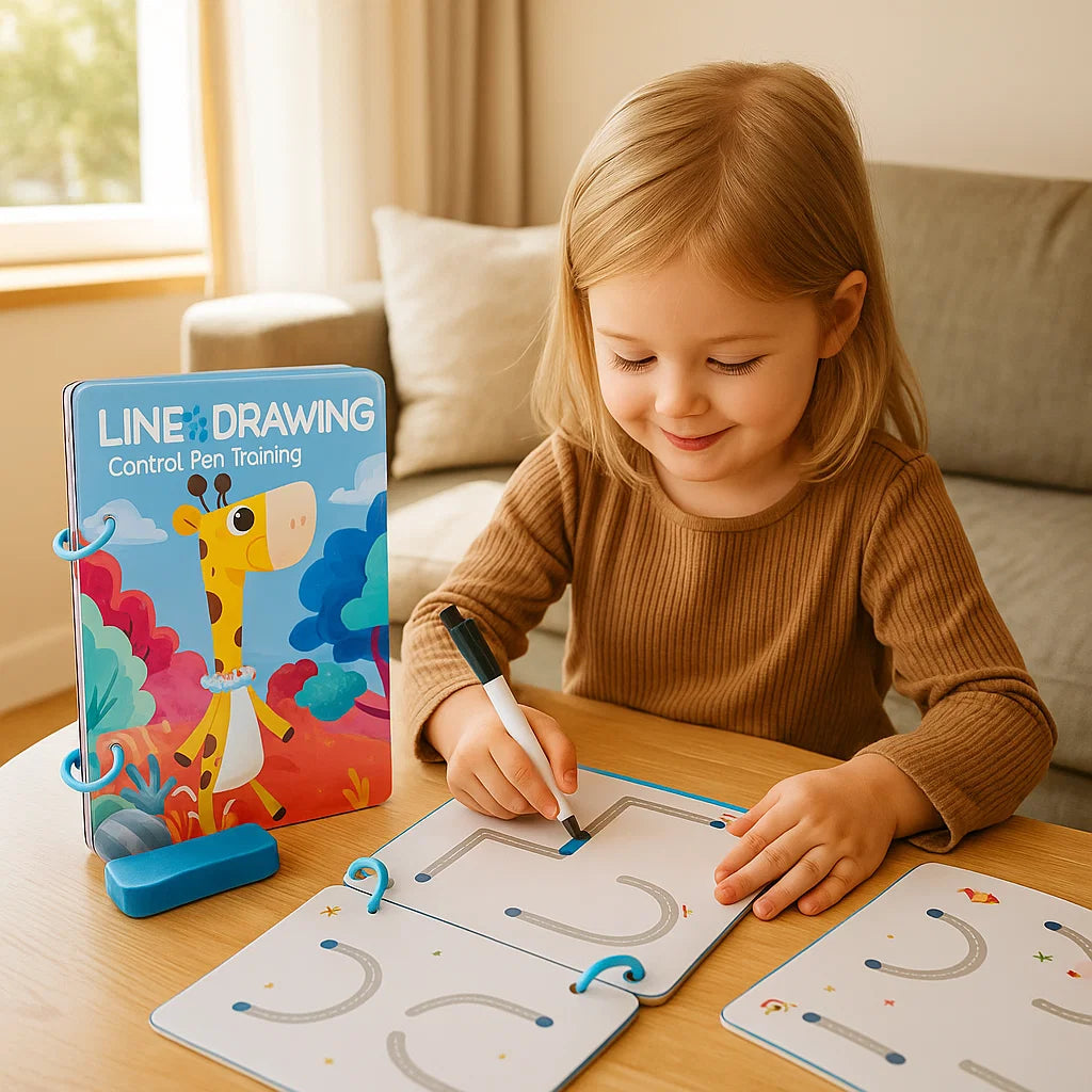 Livre d' apprentissage de la maîtrise du stylo pour les enfants