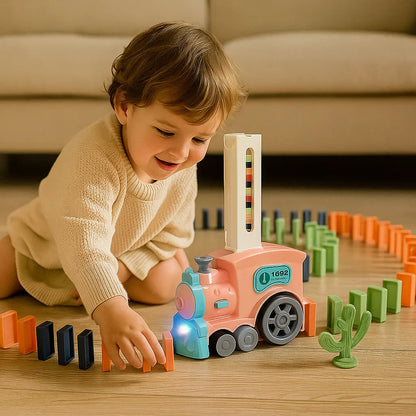 Jeu de train domino pour enfants