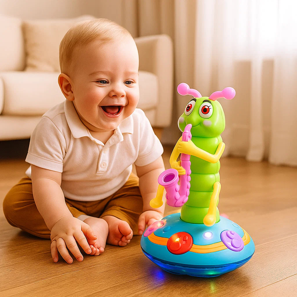 Jouet musical à ramper pour les bébés