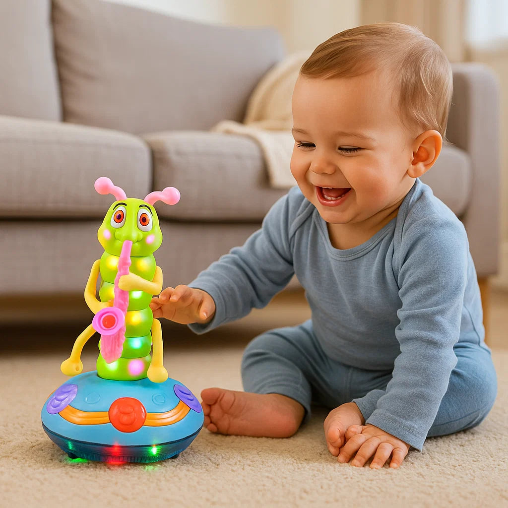 Jouet musical à ramper pour les bébés