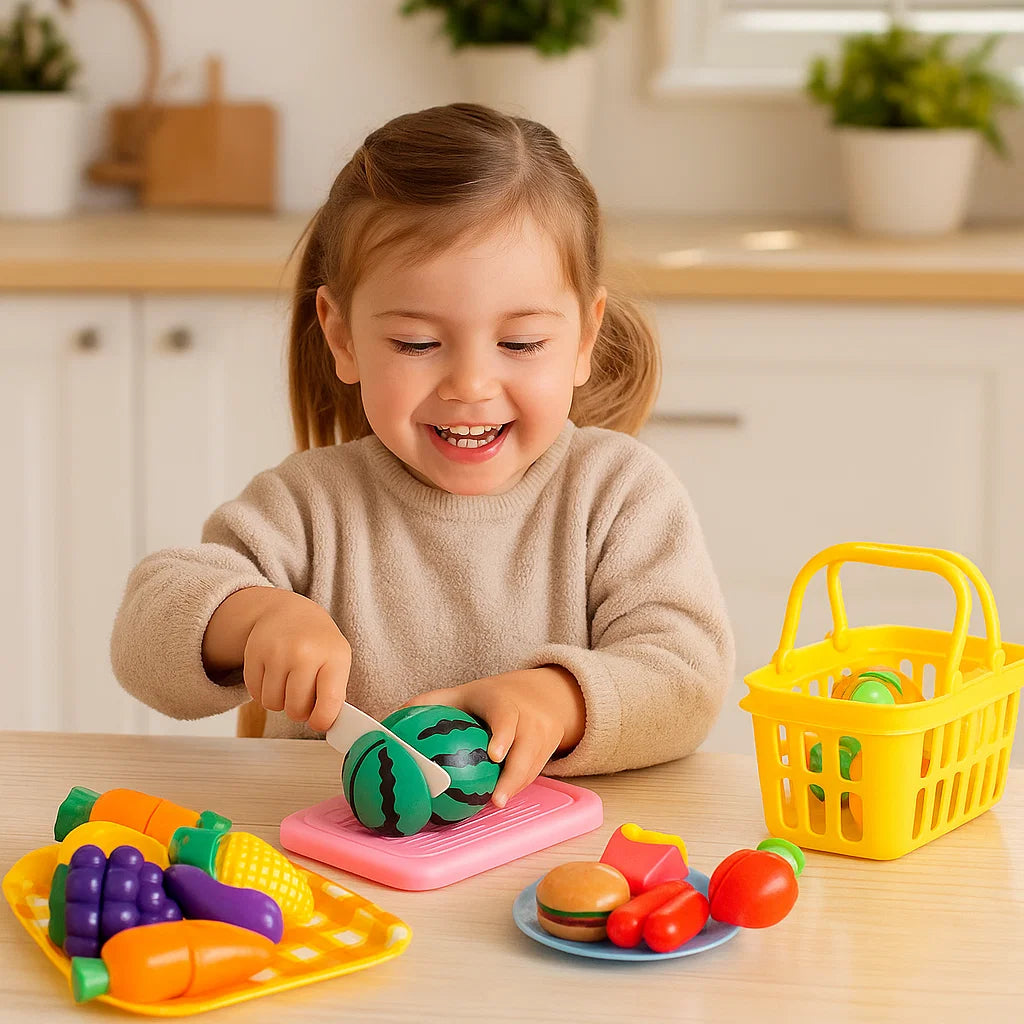 L' Ensemble de jeu de cuisine pour couper les fruits