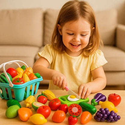 L' Ensemble de jeu de cuisine pour couper les fruits