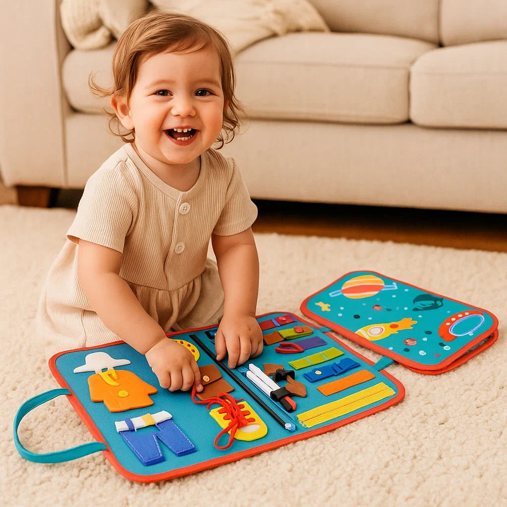 Tableau d' activités montessori pour les tout-petits