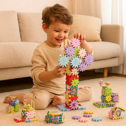 Blocs de construction mécanique pour enfants