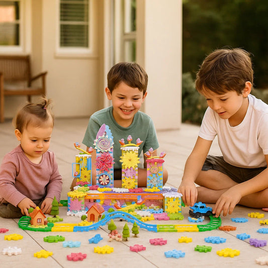 Blocs de construction mécanique pour enfants