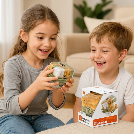 3D labyrinthe puzzle cube