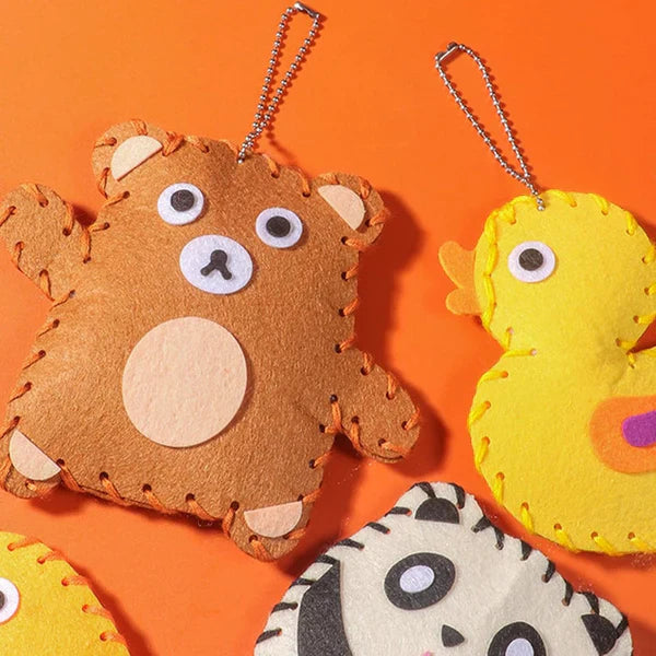 Kit de couture d' animaux en feutre pour enfants