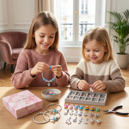 Coffret de fabrication de bijoux à faire soi-même
