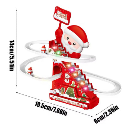 Montagne russe du Père Noël amusante