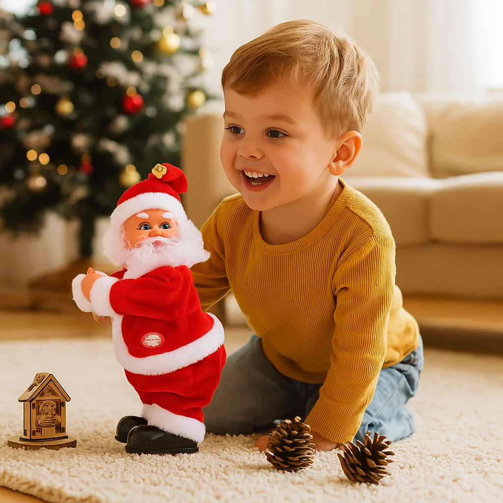 Jouet pour enfants père noël dansant