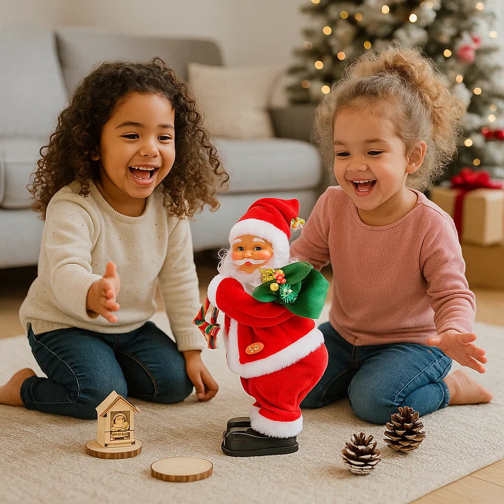 Jouet pour enfants père noël dansant