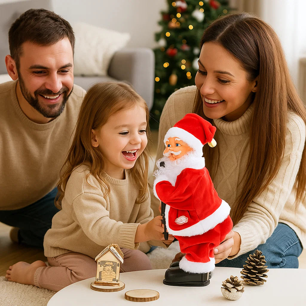 Jouet pour enfants père noël dansant