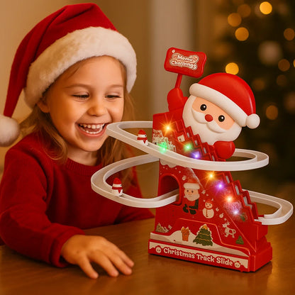 Montagne russe du Père Noël amusante