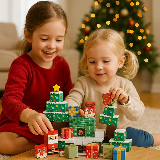 Blocs magnétiques de Noël