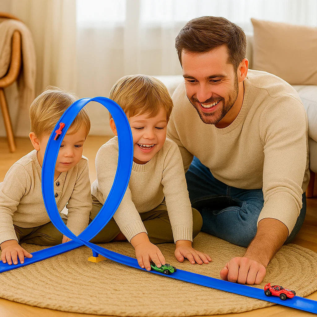 Ensemble de circuit de course flexible